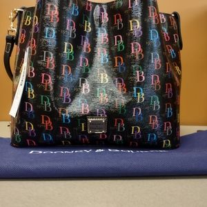 Dooney and Bourke multicolored satchel